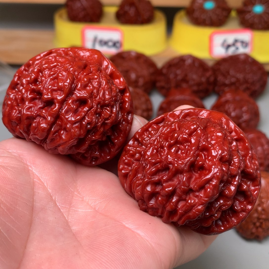 文玩核桃把件官帽