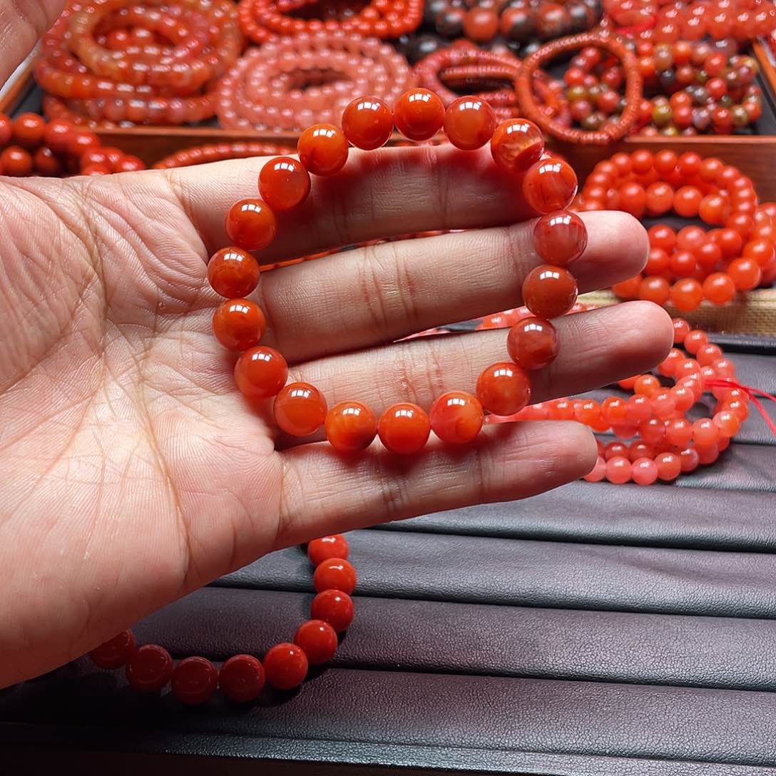 手链未镶嵌南红玛瑙