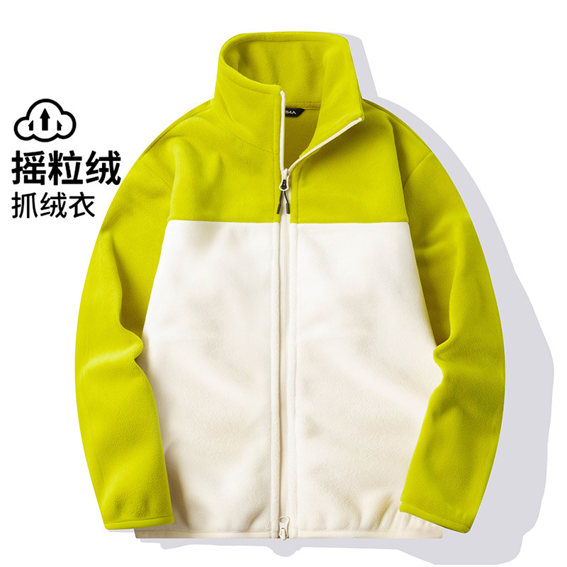 户外秋摇粒绒外套抓绒内胆冲锋衣内搭抓绒内胆抓绒衣保暖服加厚冬