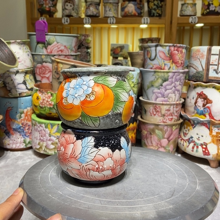 景德镇艺术手绘作品