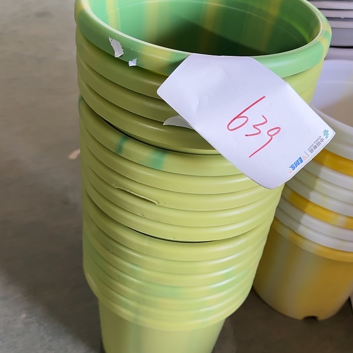 瑕疵4#口径25果绿6个无托639