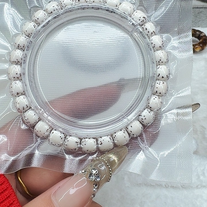 星月菩提手串311卓越半臂白星月菩提河豚87桶单圈