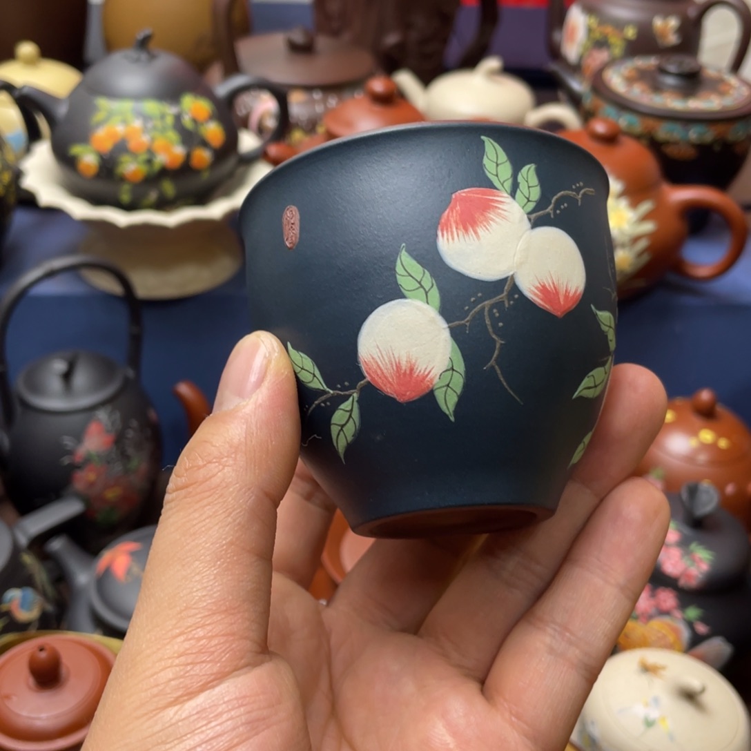 茶杯紫砂紫砂主人杯120cc