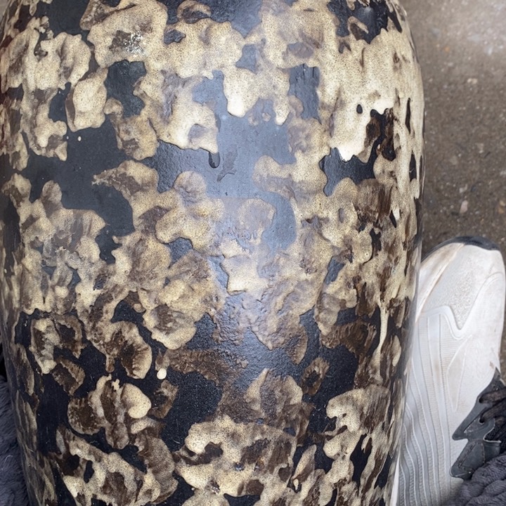 紫砂花盆高约32口约18