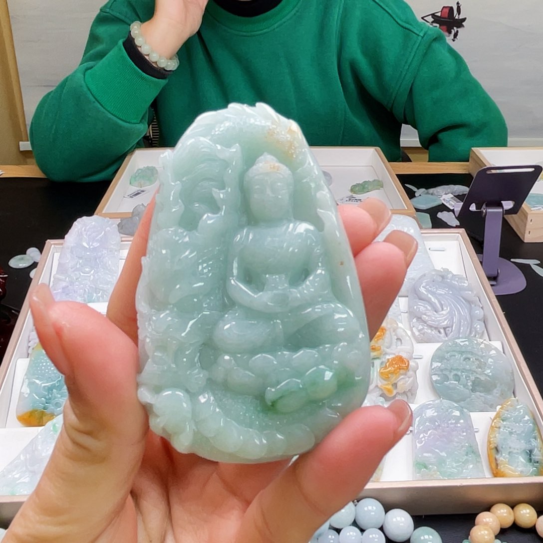 翡翠吊坠(不含链)未镶嵌