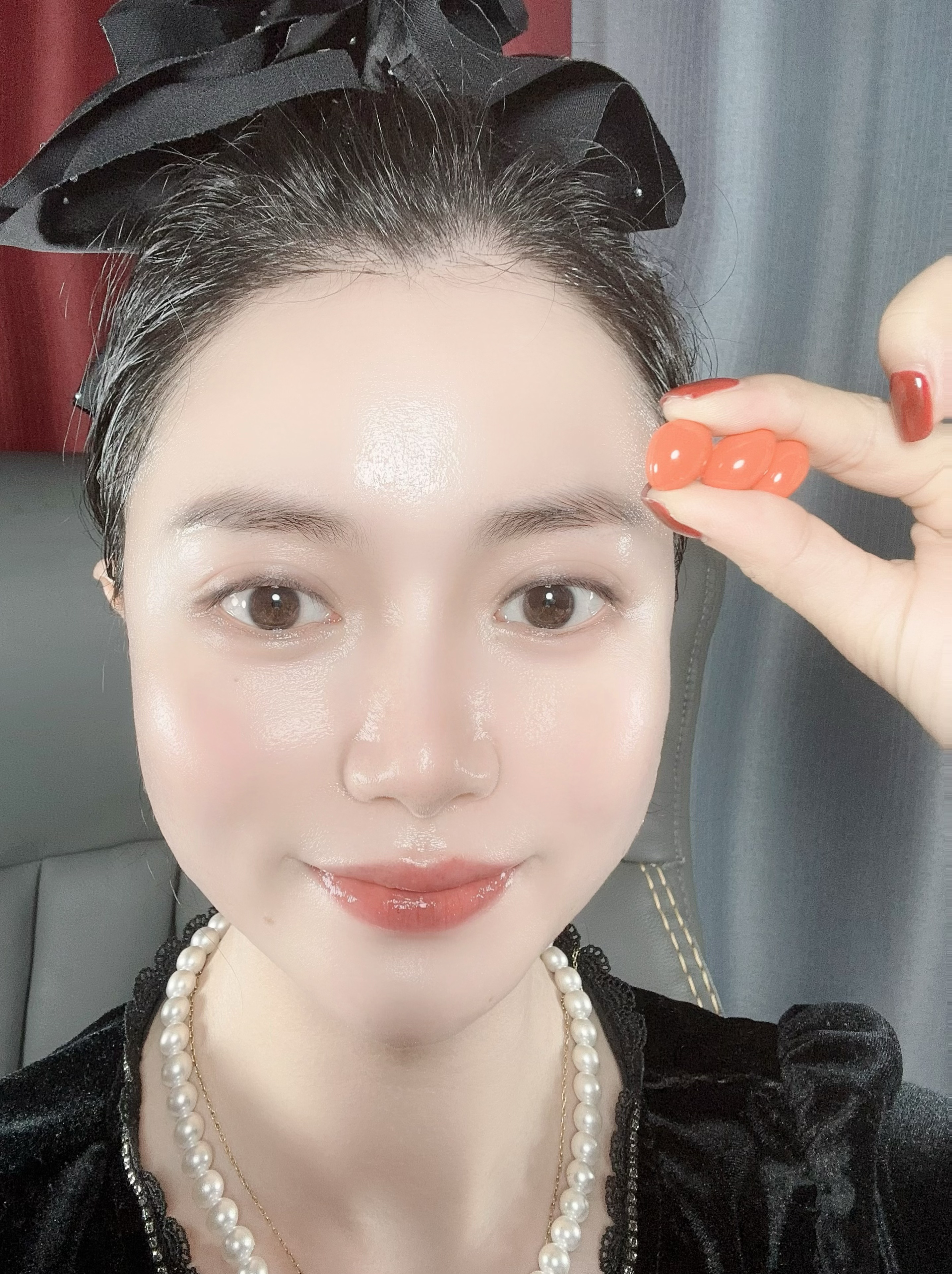 排排豆80粒+调膜工具碗刷+白片片+红管+小露露