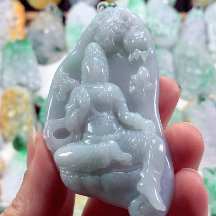 【闪购商品】翡翠吊坠(不含链)未镶嵌