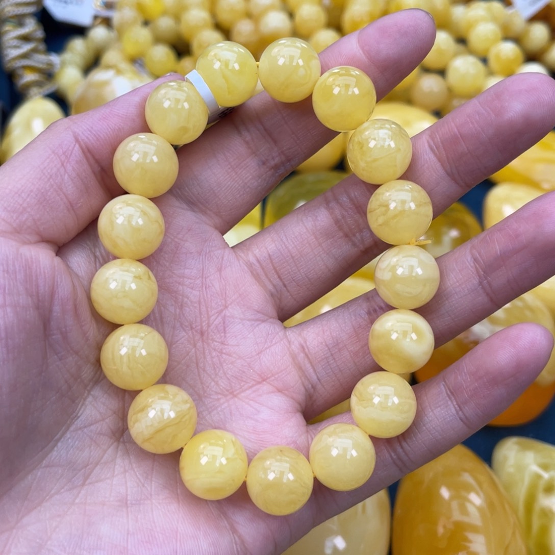 琥珀裸石未镶嵌琥珀蜜蜡w 38