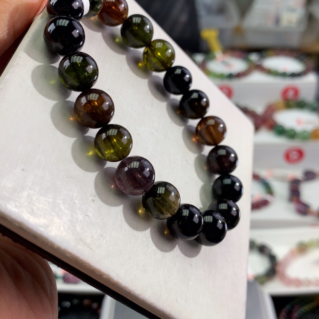 碧玺未镶嵌手链         10.7m