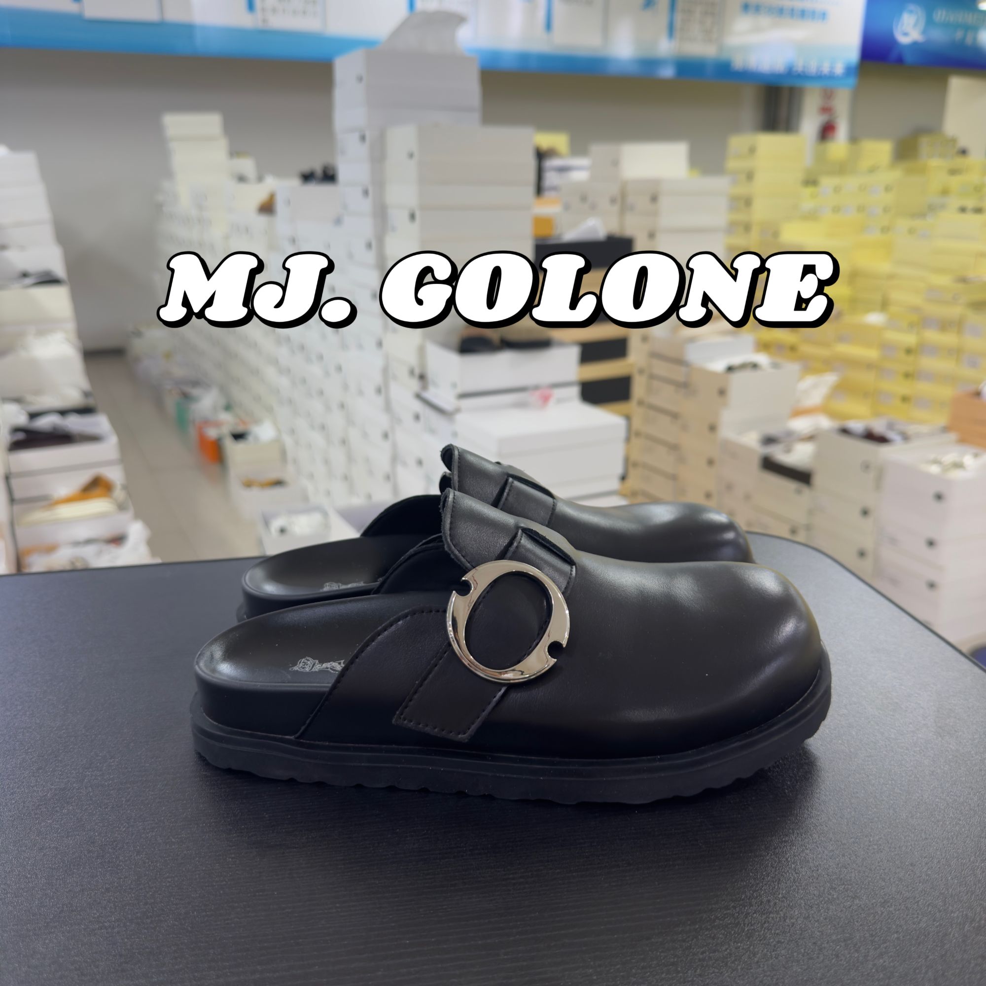 79-385松糕底休闲系带时尚休闲沙滩鞋拉链缝线鞋口美式抽绳