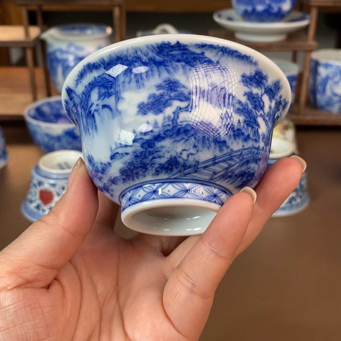 景德镇陶瓷手工手绘