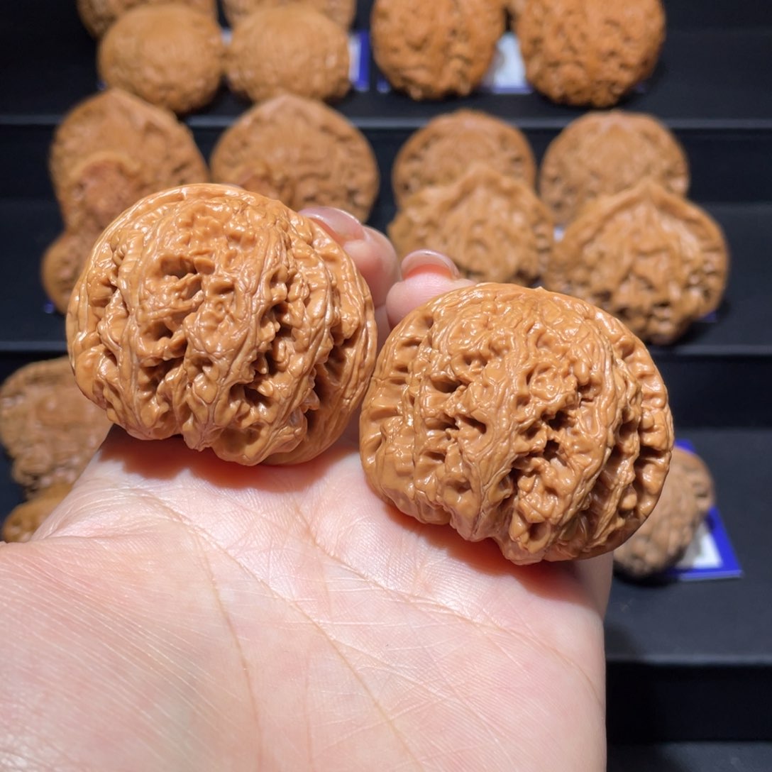 文玩核桃把件45大粗筋