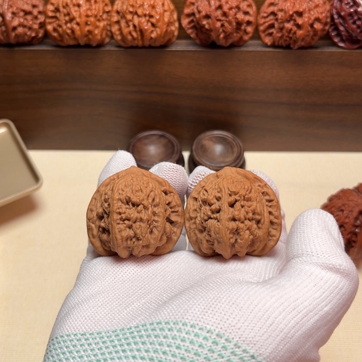 文玩核桃把件蚂蚁沟40.2