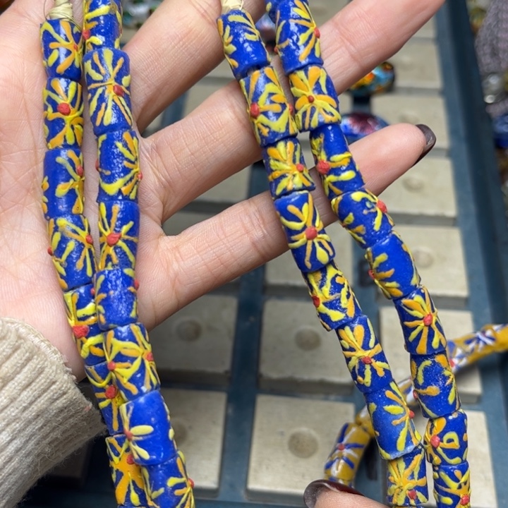 琉璃颈饰5814琉璃一条