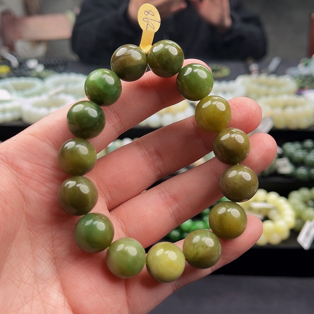 和田玉手串未镶嵌