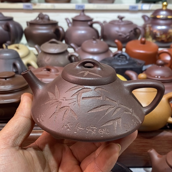 紫砂茶壶微瑕处理