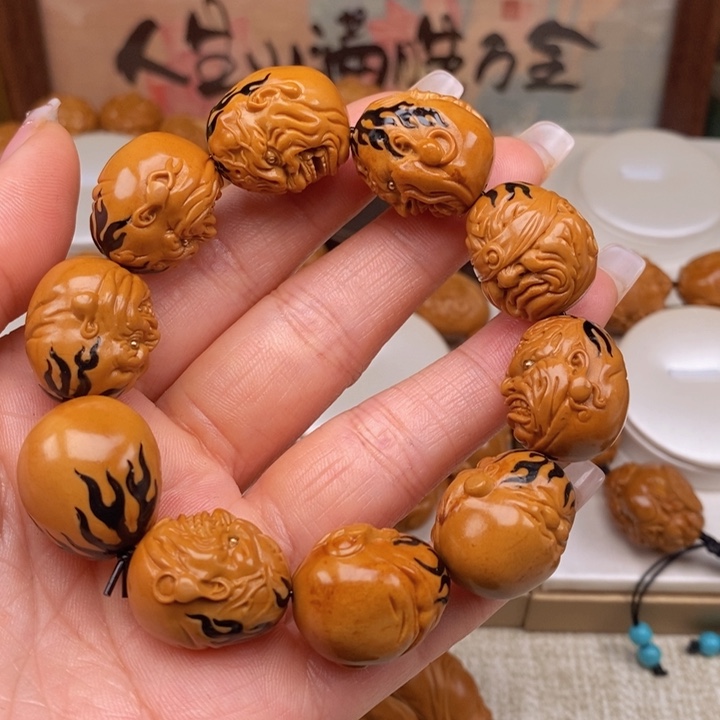 橄榄核手串/手链商***X橄榄雕刻