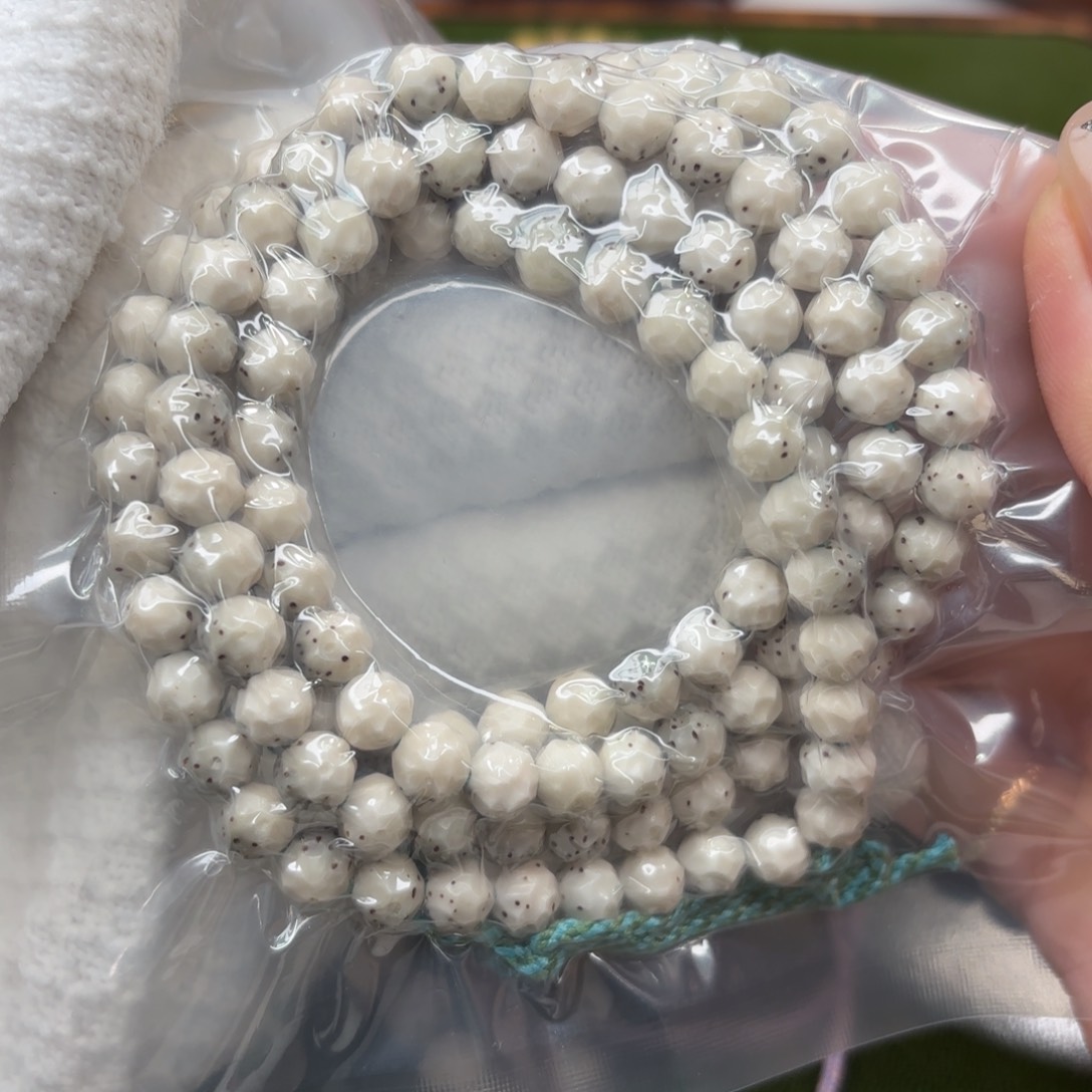 星月菩提吊坠7无相长串双金标