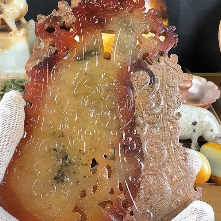 和田玉挂件未镶嵌将*