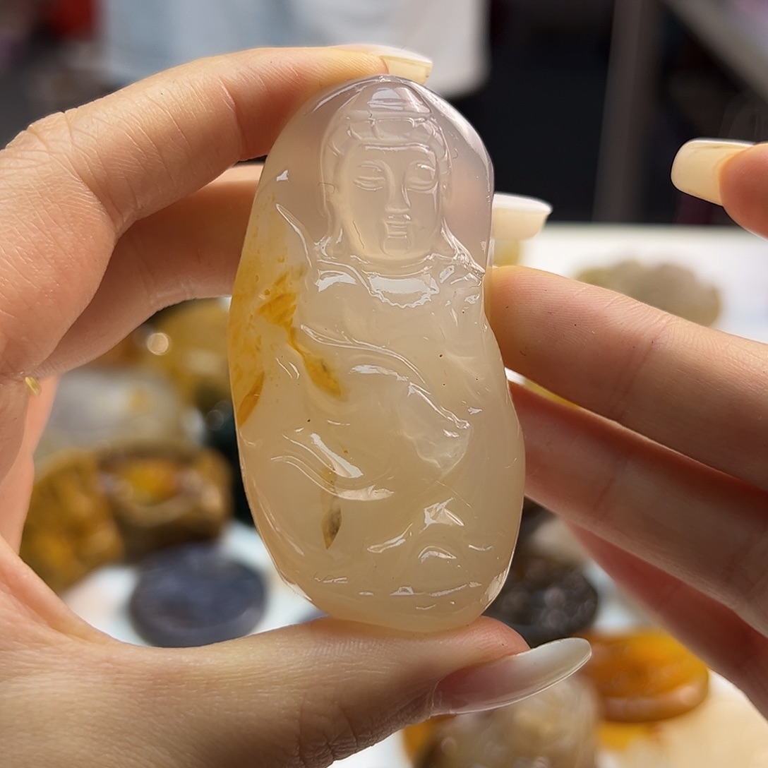 玛瑙/玉髓未镶嵌颈饰