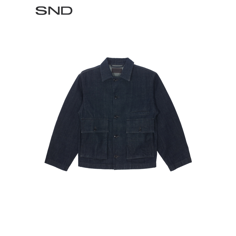 【LMR 设计师品牌】 SND AW25 宽松牛仔夹克