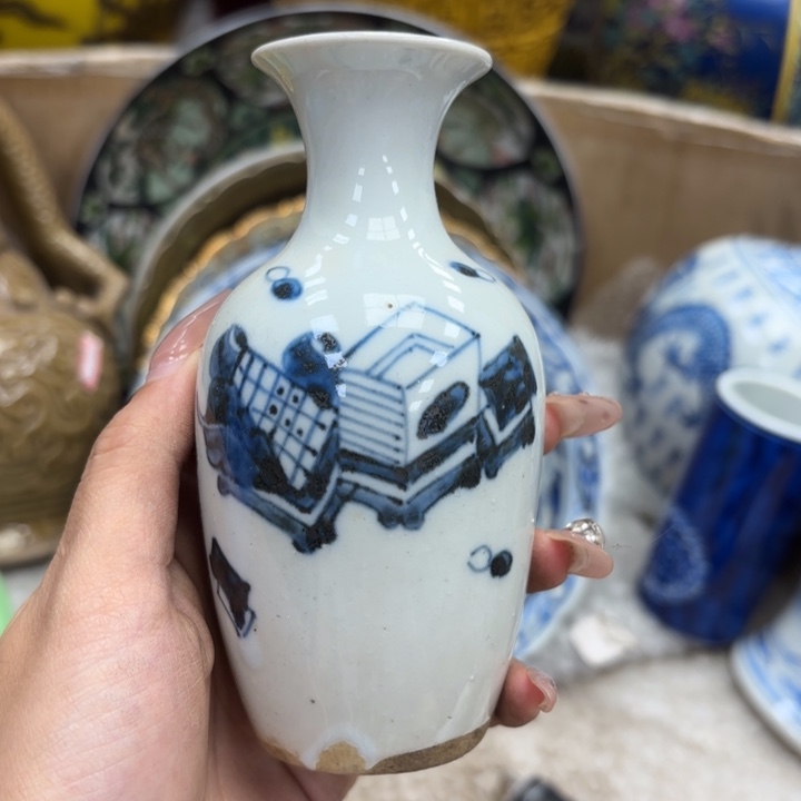 瓷片瓷器摆件 瓷器摆件