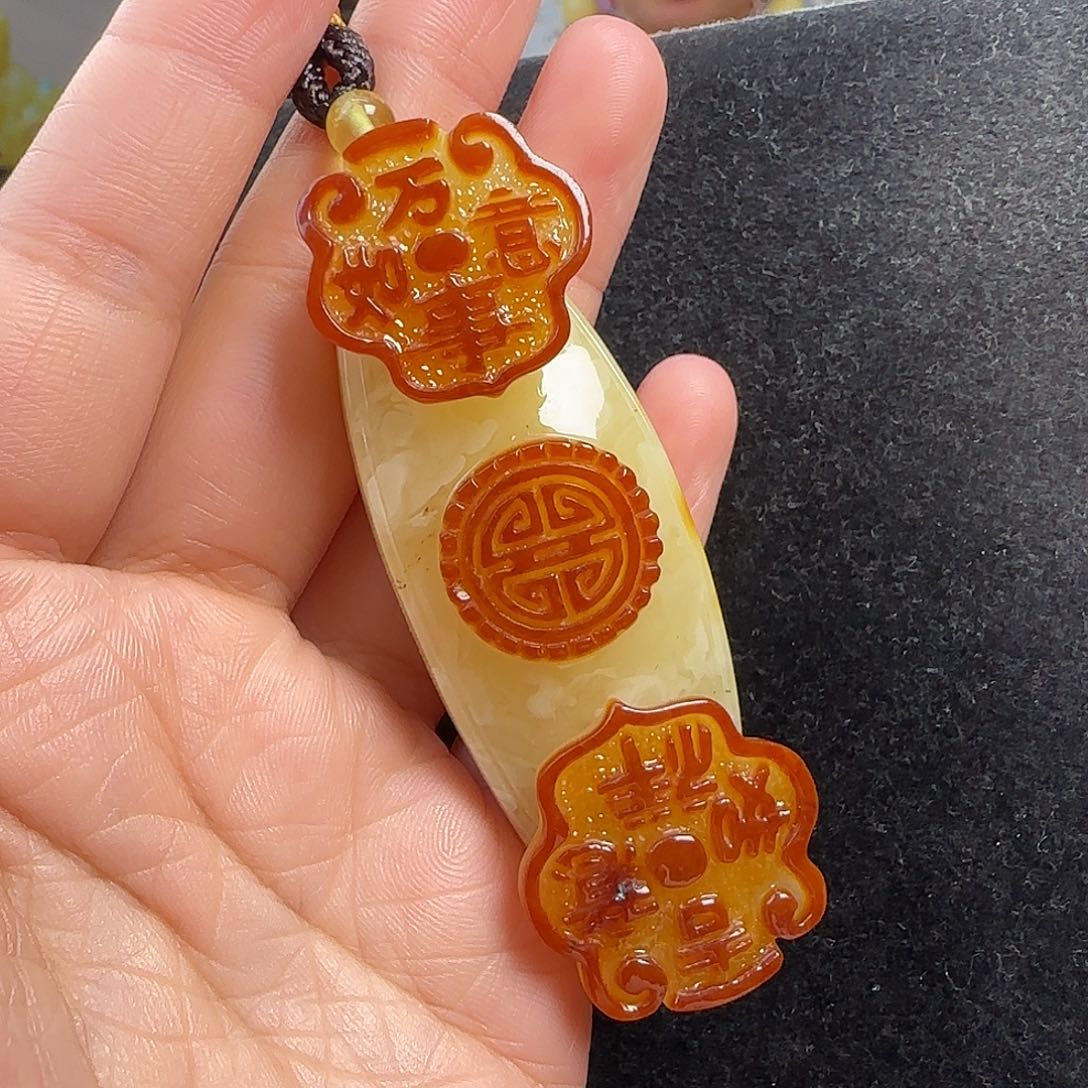 蜜蜡未镶嵌珠宝奇石微瑕