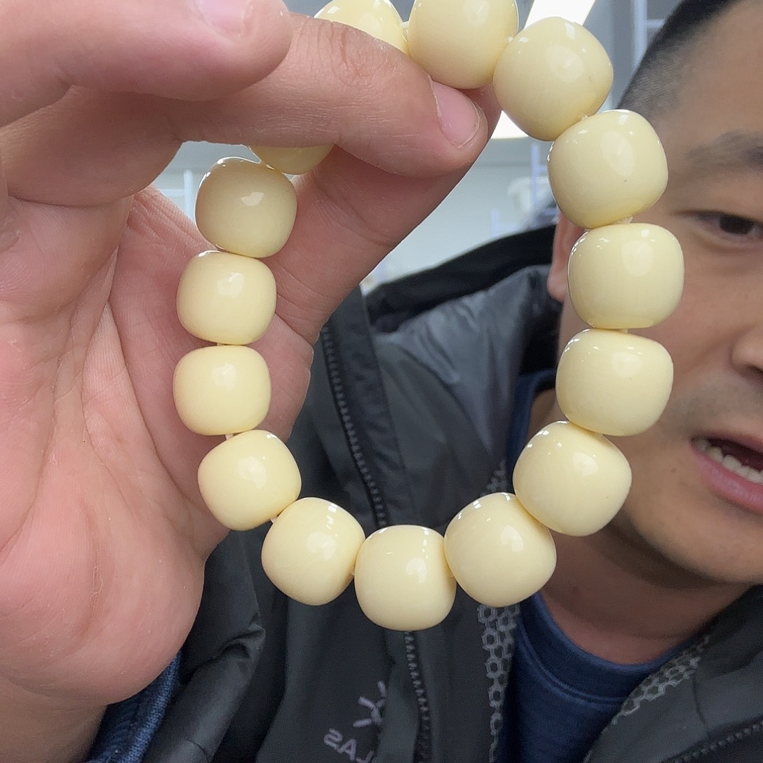 手串白玉菩提16老邢润润