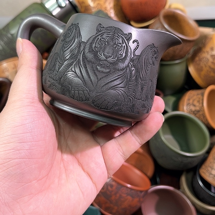 茶杯紫砂全手工紫砂主人杯