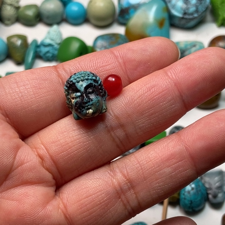 南红玛瑙未镶嵌颈饰