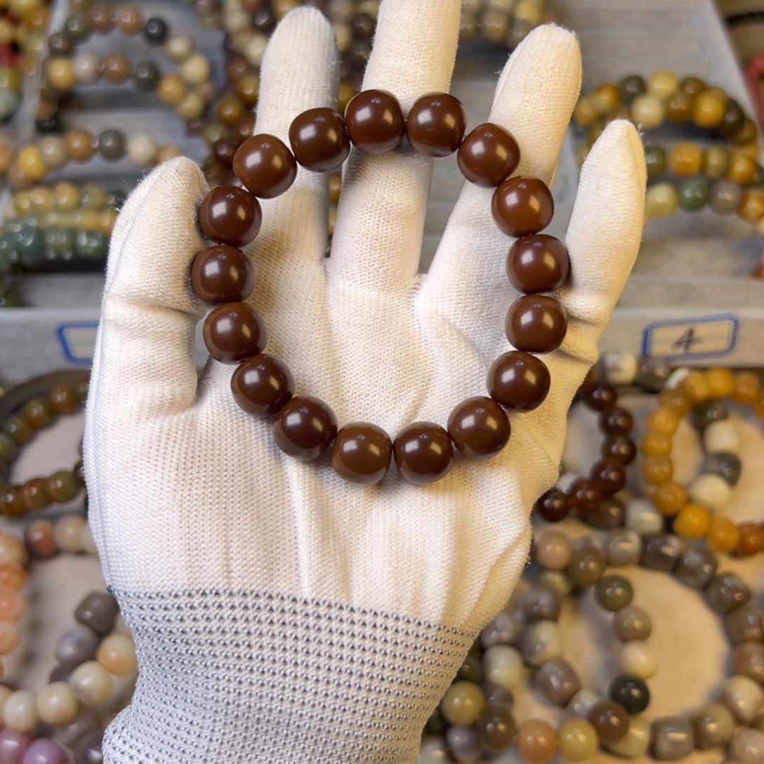 菩提根/象牙果手串巧克力豆苹果卡12.6