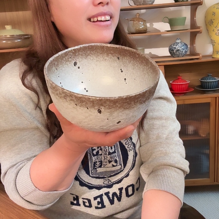 六寸复古渐变咖面碗