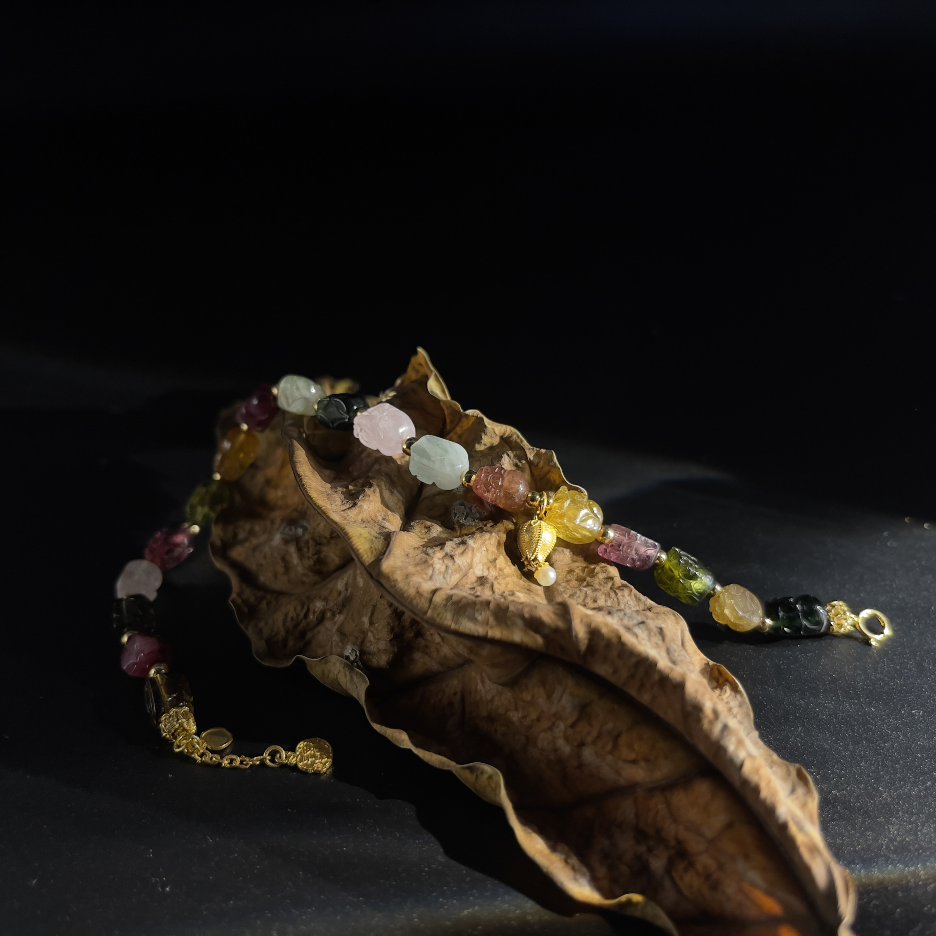 非金属木质手链 【FP1223107】18颗精选定制转运手串7mm+