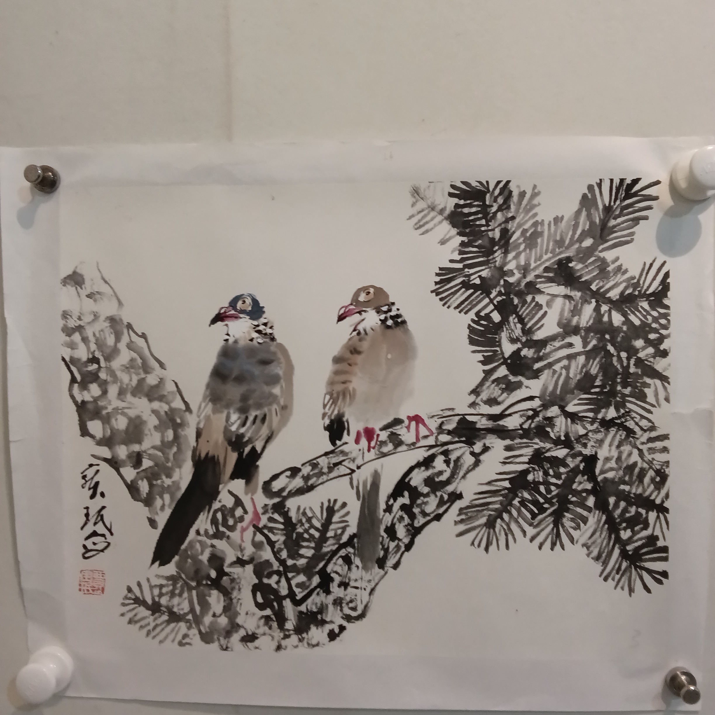 天津美院教授贾宝珉老师作品