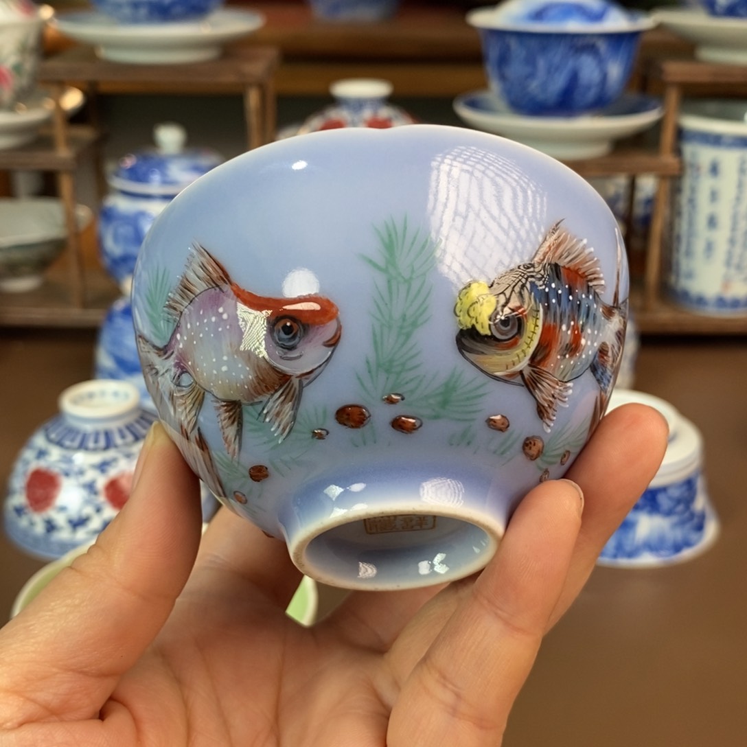 景德镇陶瓷手工手绘