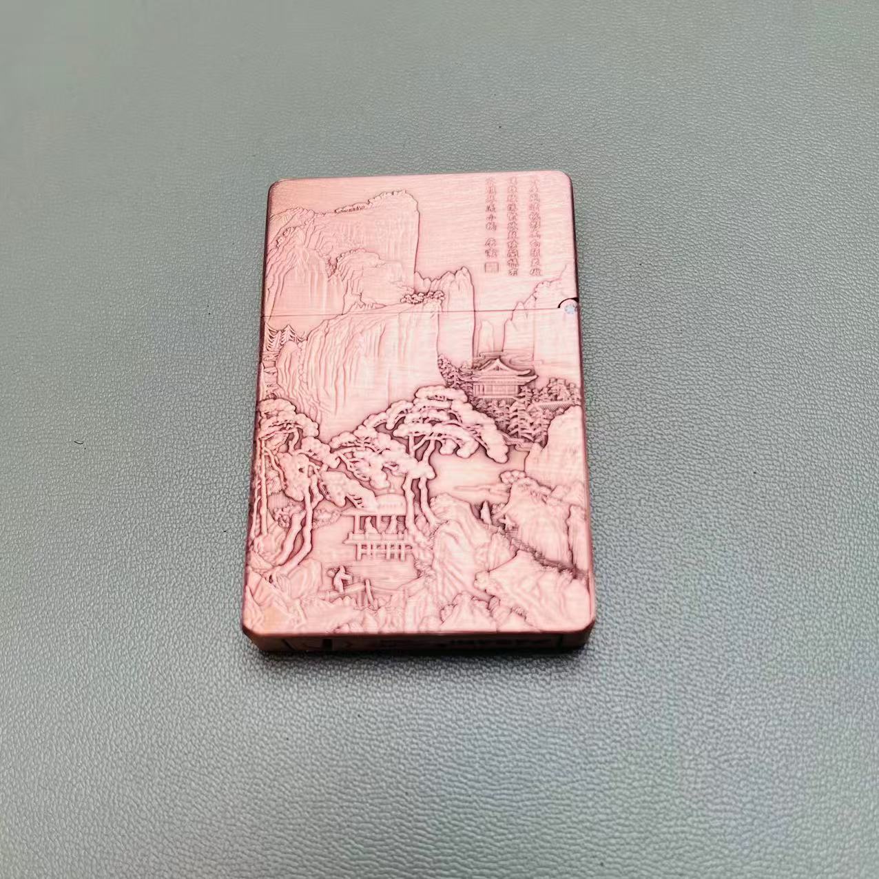 帕伽尼  紫铜  山水图 3500    打火机