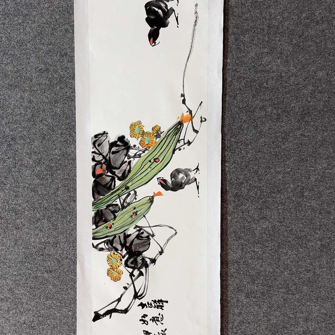 国画邢坤老师手绘作品