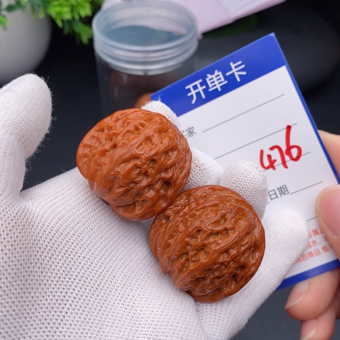 文玩核桃把件35铁锤476