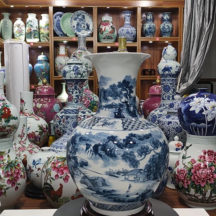 瓷片景德镇陶瓷花瓶子子