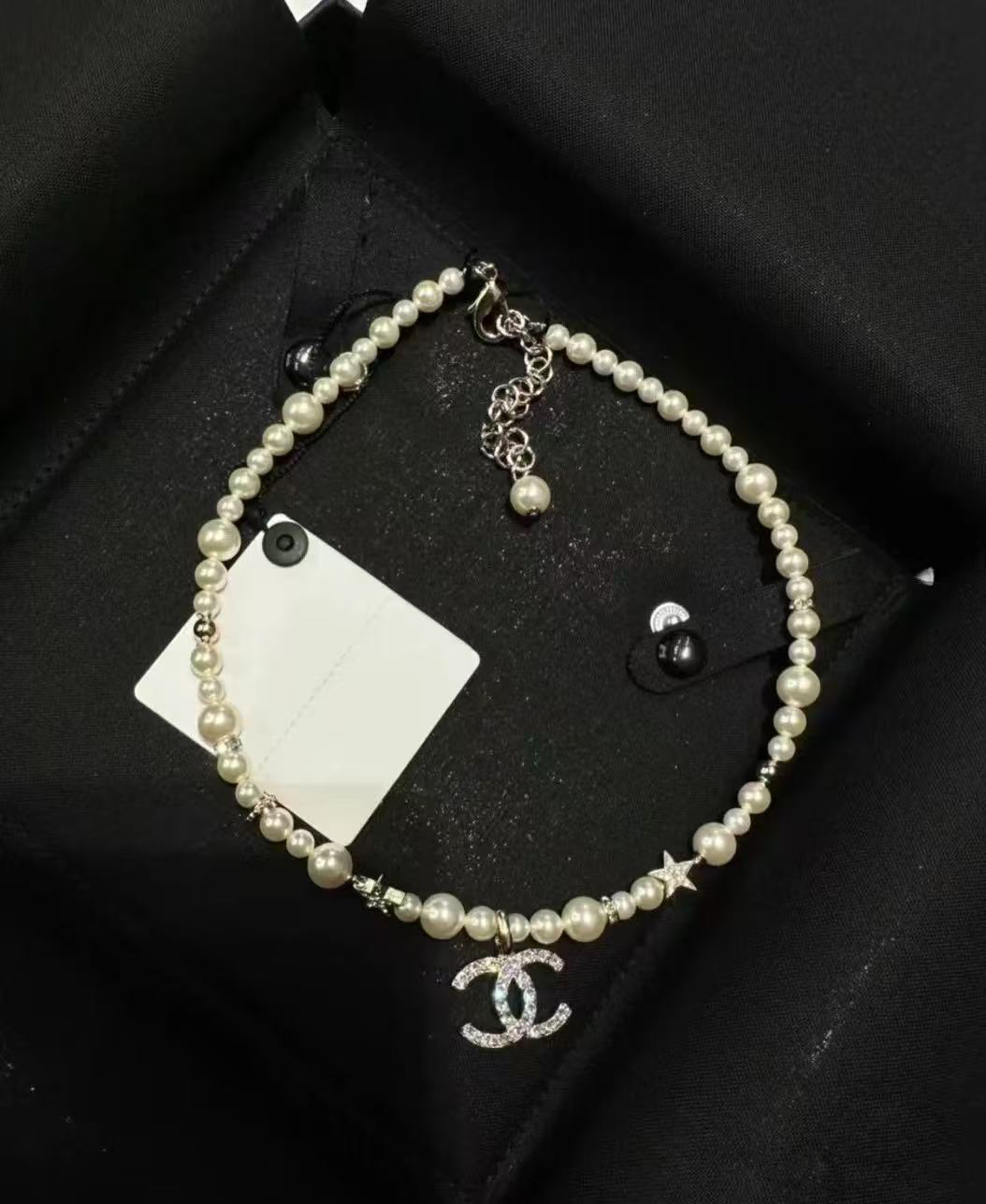 准新品  CHANEL/香奈儿 23A 星星珍珠项链