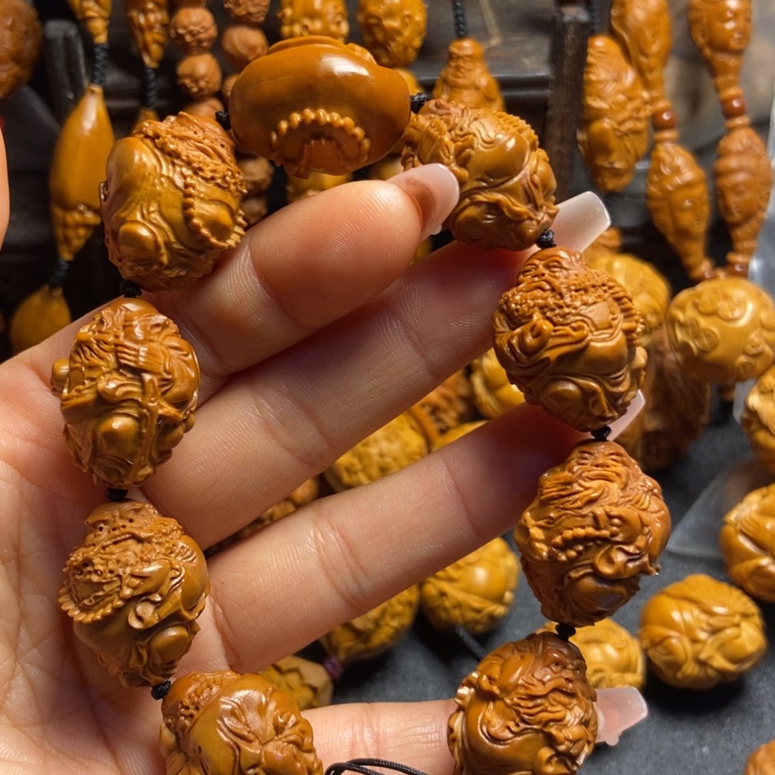 【闪购商品】手串/手链橄榄核达摩