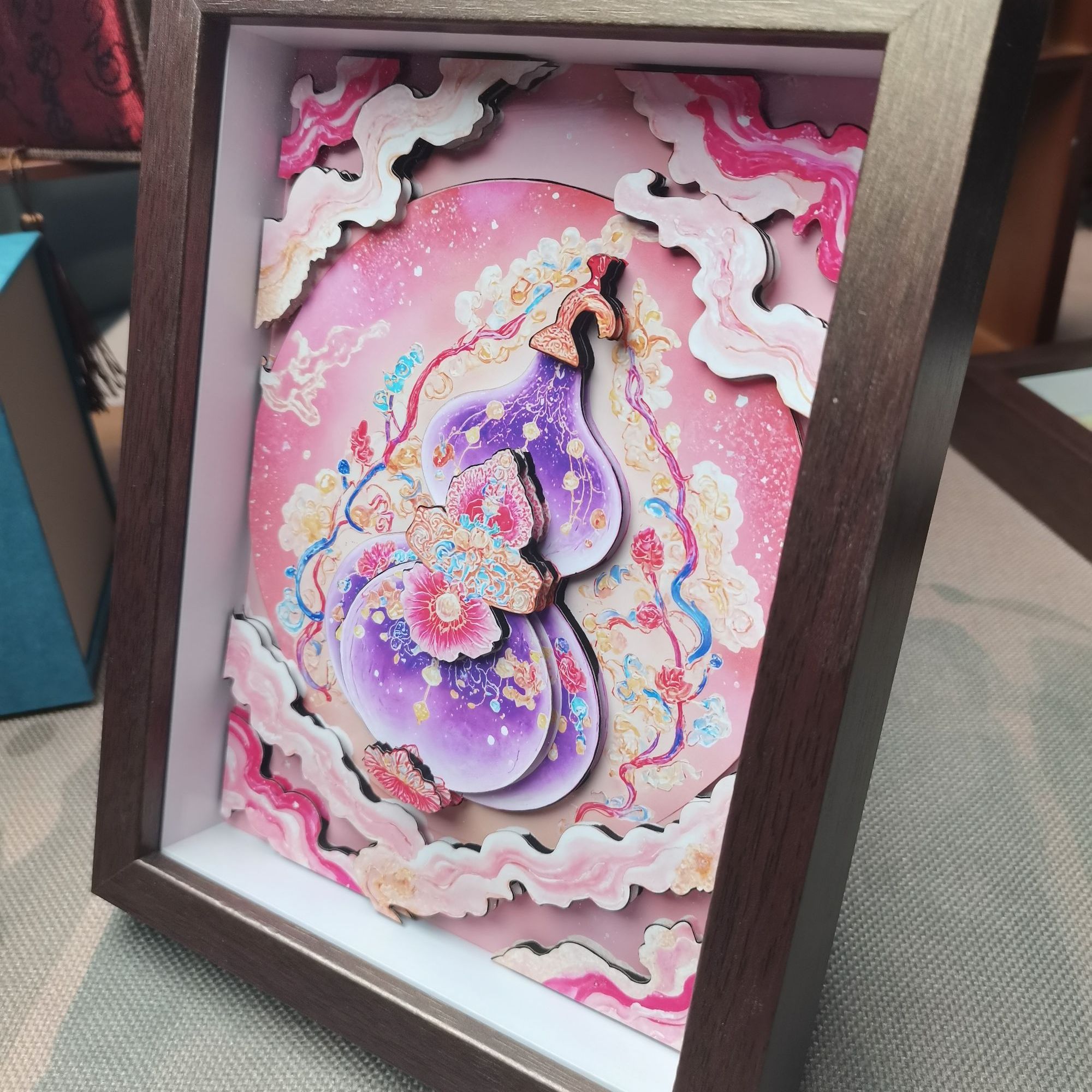 【葫芦】非遗文创立体纸艺摆台