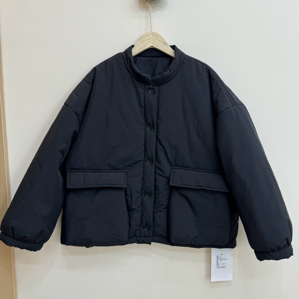 自制宽松显瘦百搭显瘦大口袋棉服外套