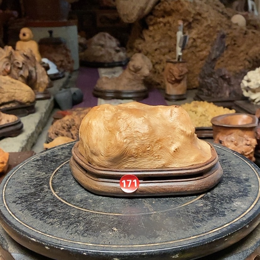 【闪购商品】171号荔枝木香炉工艺