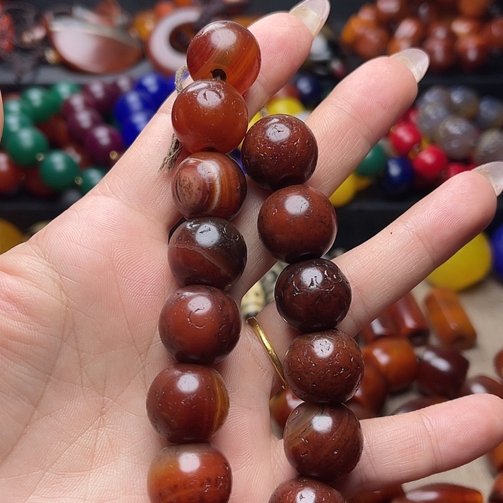 玛瑙/玉髓手链未镶嵌