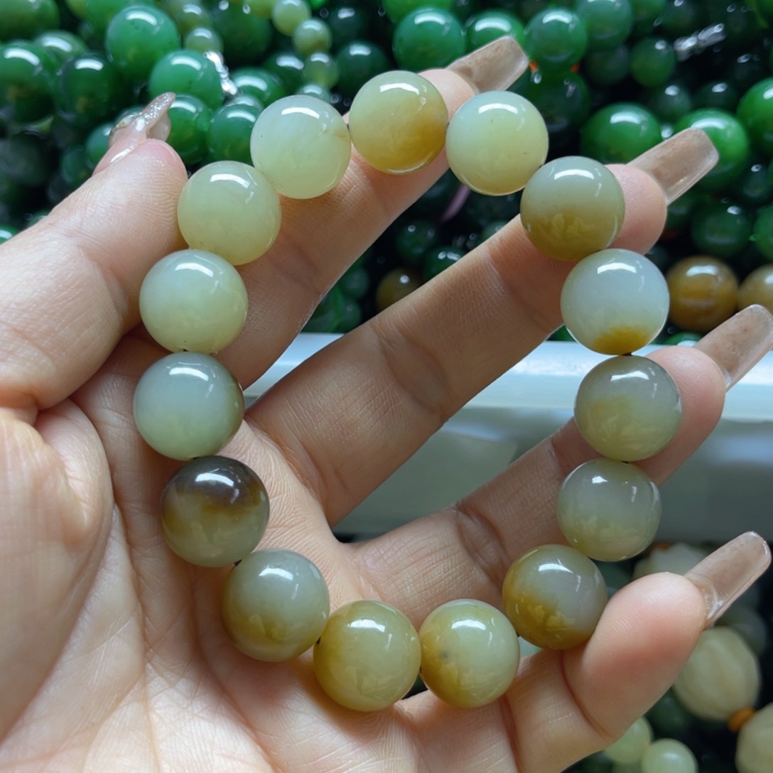 和田玉手链未镶嵌