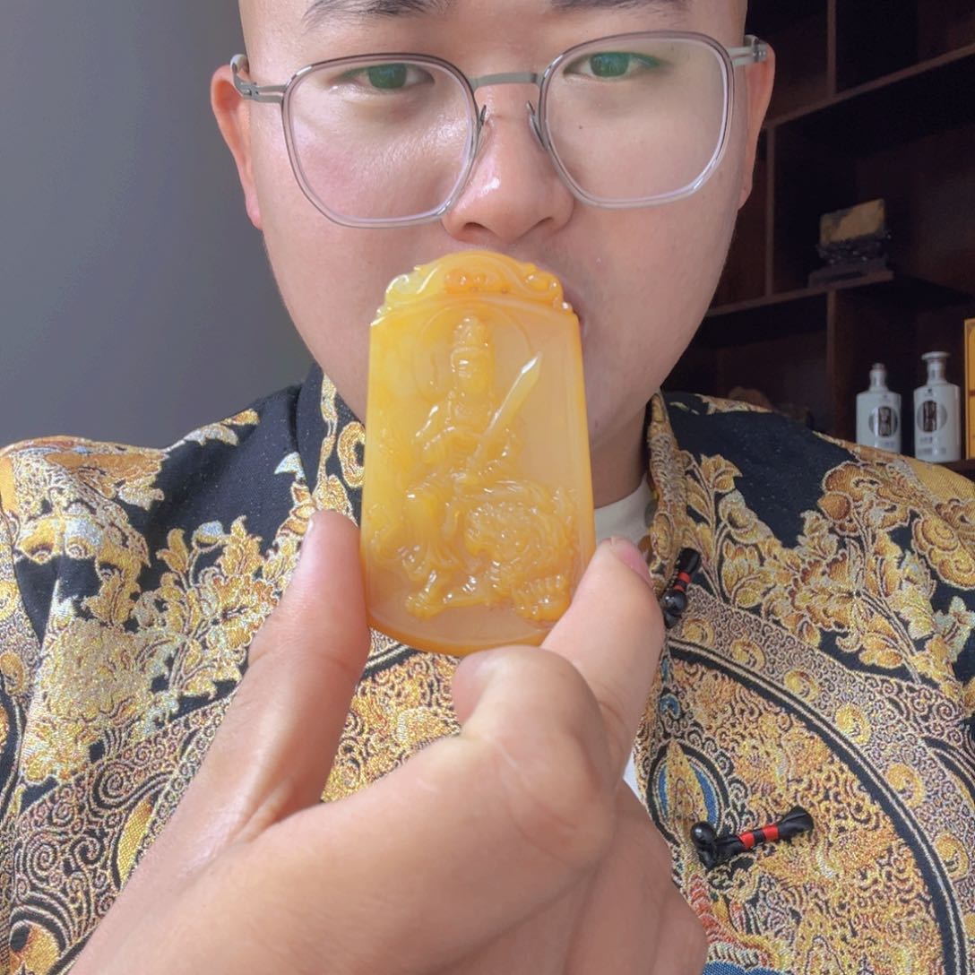 石英质玉（黄龙玉）黄龙玉未镶嵌用****5