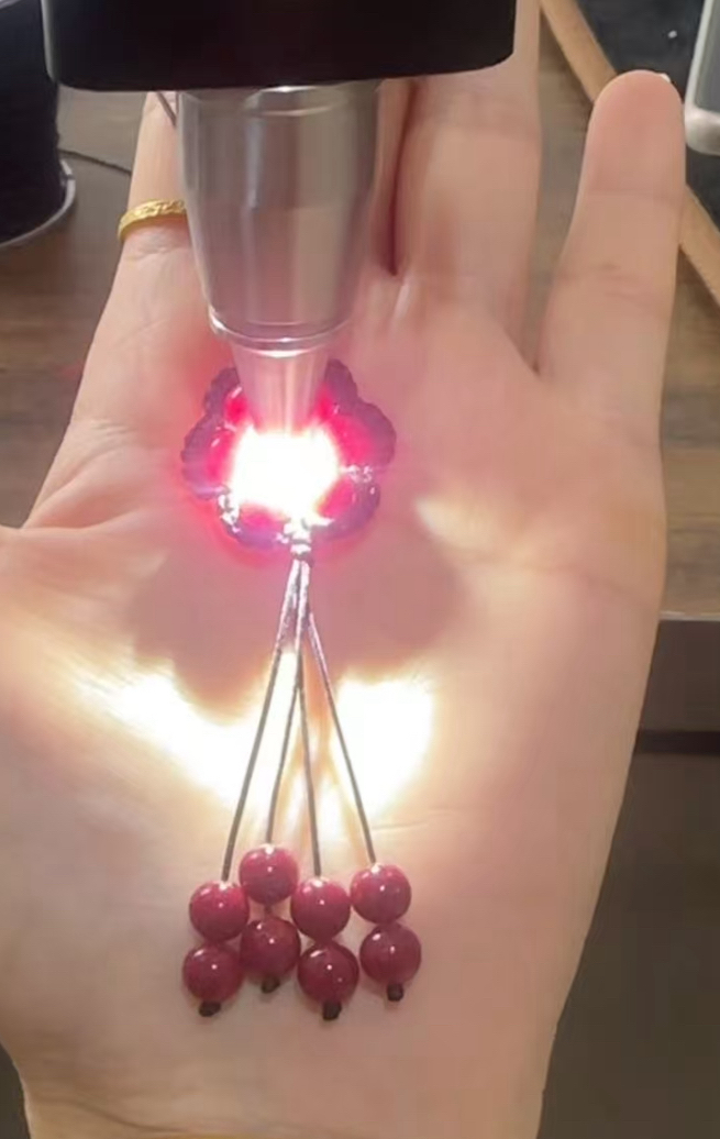 含辰砂工艺品天然晶体朱砂定制朱砂手链纯天然真品100%真品饰品