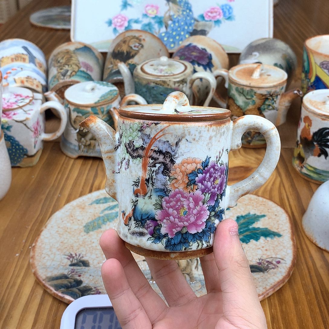 如***雪杯景德镇陶瓷手作