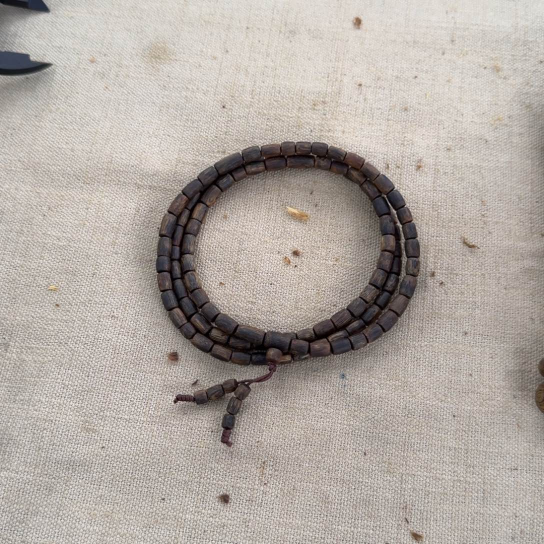 沉香手串绿奇楠沉水多圈0.5多样性发一条